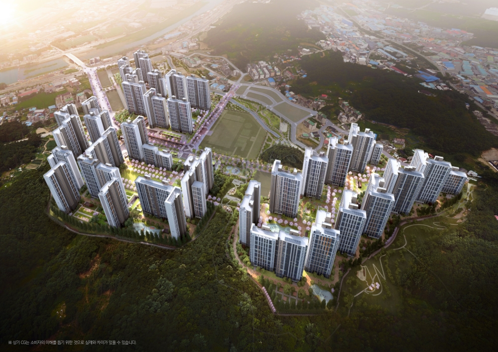 힐스테이트 몬테로이 조감도 / 사진제공=현대건설