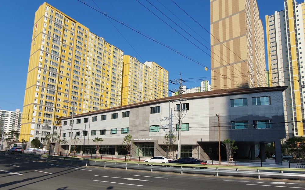 부영주택 창원월영 마린애시앙 상가 1동. / 사진제공=부영그룹