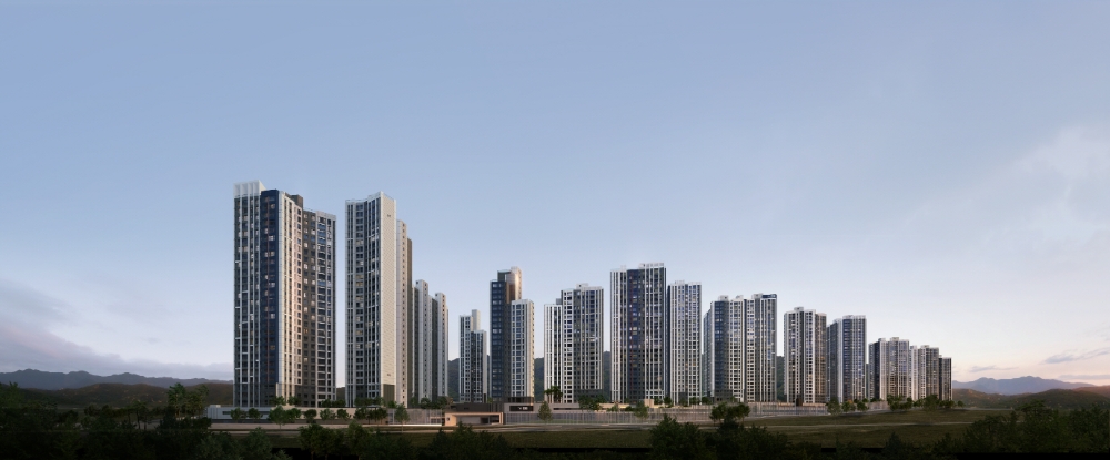 파주 문산역 2차 동문 디 이스트 투시도 / 사진제공=동문건설