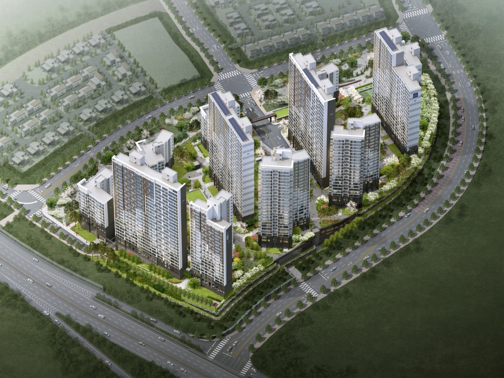 ‘평택 지제역 동문 디 이스트’ 조감도. / 사진제공=동문건설