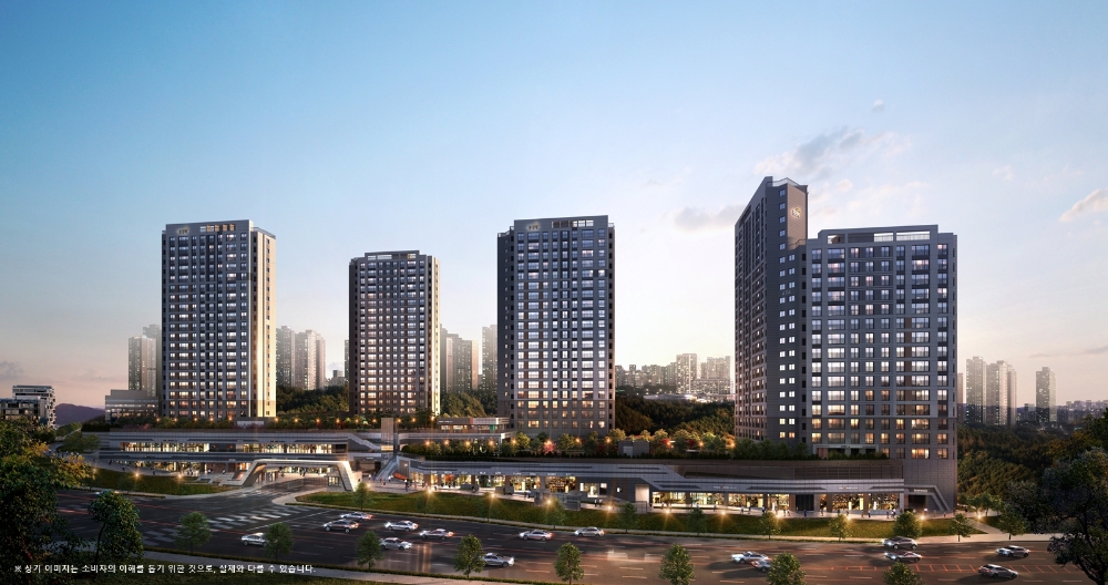 ‘화성동탄2 제일풍경채 퍼스티어’ 투시도. / 사진제공=제일건설