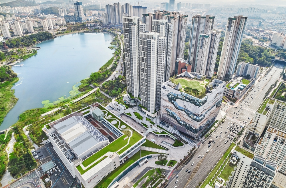 한화 포레나 광교 전경. / 사진제공=한화건설