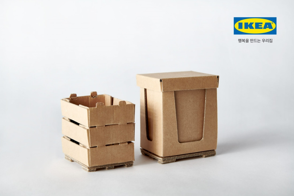 이케아가 오는 2028년까지 플라스틱 포장재 사용을 중단한다./사진제공=이케아