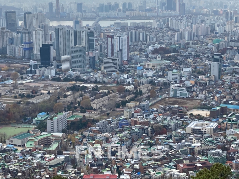 남산에서 찍은 서울 모습. / 사진=김관주 기자