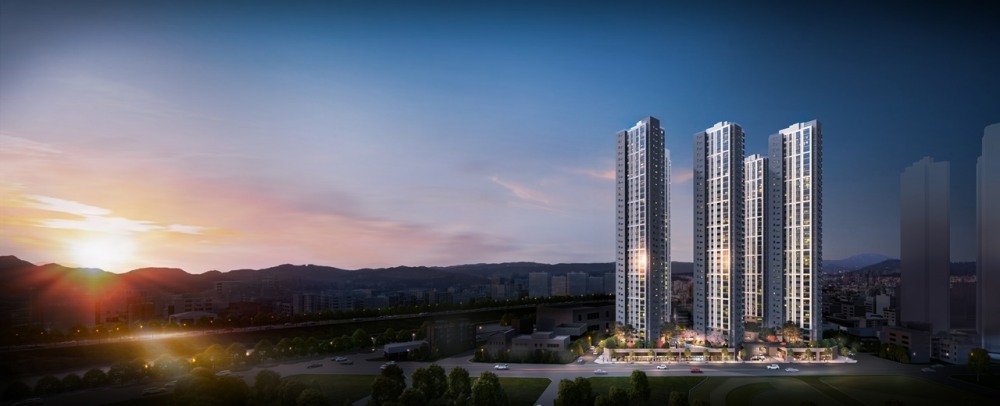 ‘충북 청주 남주동2구역 가로주택정비사업’ 투시도. / 사진제공=DL건설