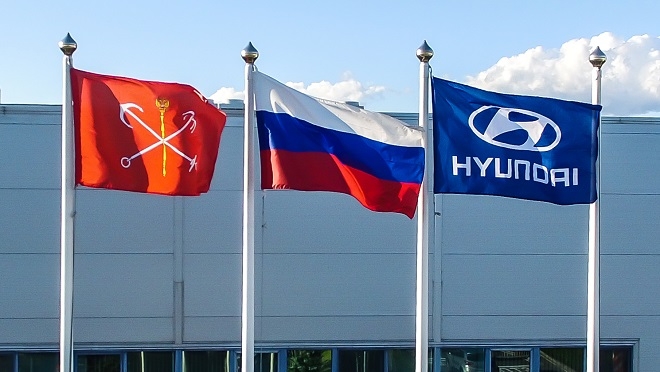 현대차 러시아공장. 제공=현대차.