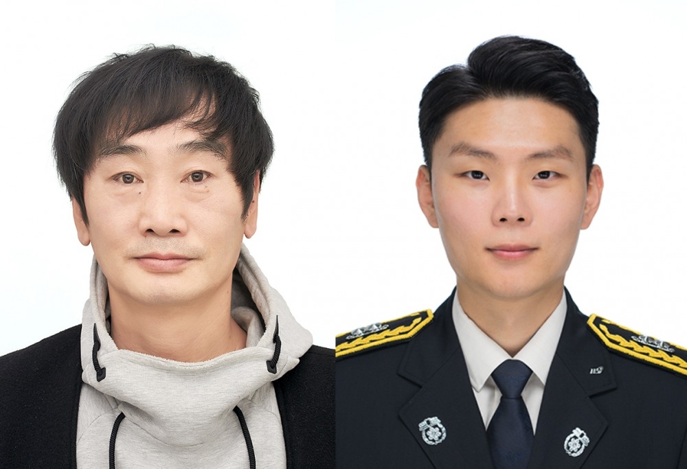 송영봉씨와 이기성 소방관. 사진=LG