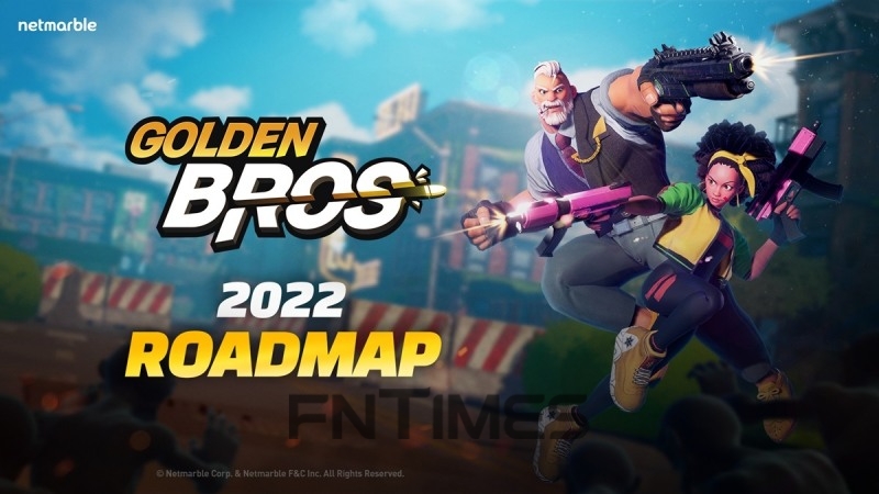 넷마블(대표 권영식‧도기욱)이 지난 2월 신작 〈골든 브로스〉에 관한 2022 로드맵을 공개했다./사진=넷마블
