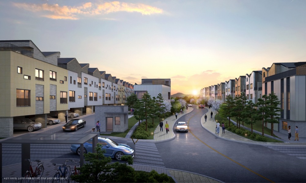 힐스테이트 양주옥정 파티오포레 부분투시도