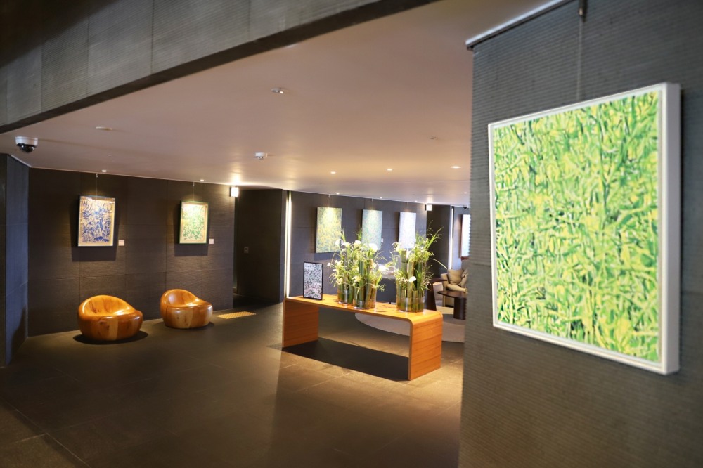 반얀트리 클럽 앤 스파 서울, 클럽동에서 상설 아트 전시 운영./ 사진제공 = 반얀트리 클럽 앤 스파 서울