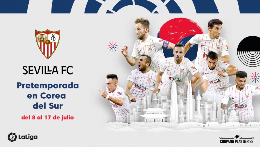 토트넘이 쿠팡플레이 시리즈 2차전은 스페인 라리가 4위 팀 세비야와 치룬다. /사진제공=세비야FC 홈페이지 갈무리