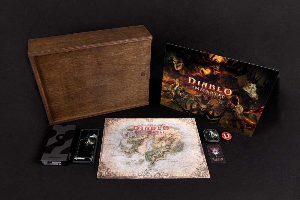 '갤럭시S22 디아블로 이모탈 패키지’. 사진=LG유플러스