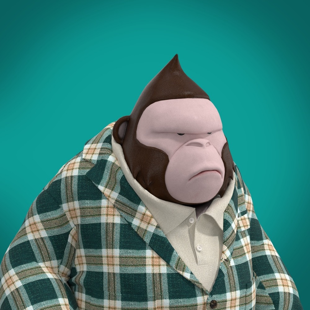 메타콩즈 맨온더분 NFT 착용./ 사진제공 = 신세계인터내셔날