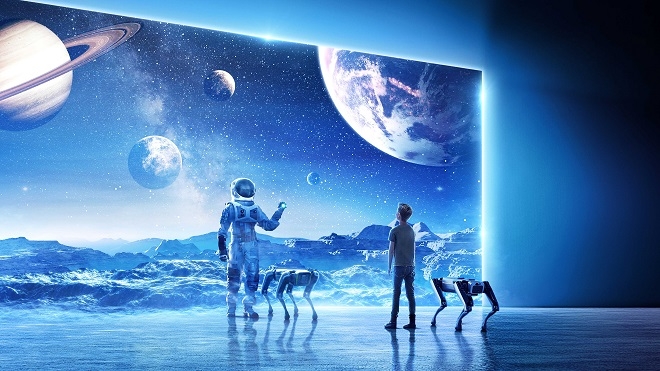 2022년 1월 CES에서 공개한 현대차의 로보틱스 비전 이미지.