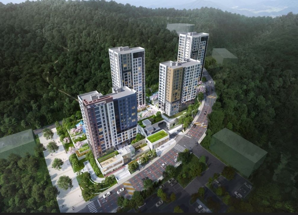 야탑동 민간참여 공동주택사업 조감도 / 사진제공=금호건설