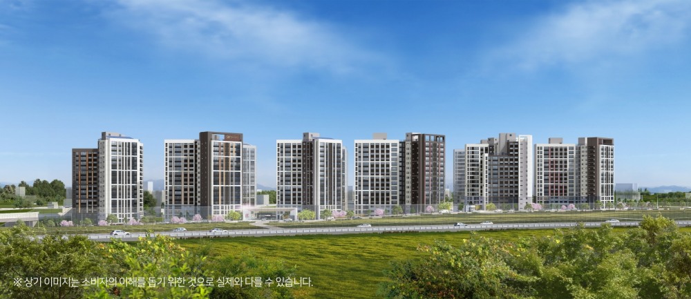 힐스테이트 원주 레스티지 투시도. /사진제공=현대건설