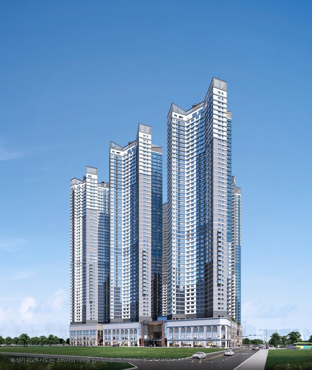 힐스테이트 선화 더와이즈 투시도./사진제공=현대건설