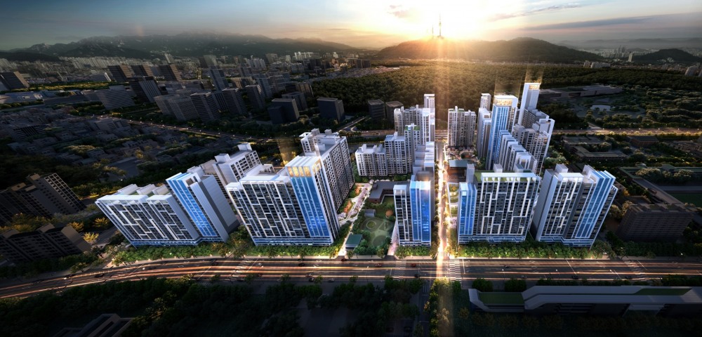 이촌 한가람아파트 리모델링사업 조감도 / 사진제공=현대엔지니어링