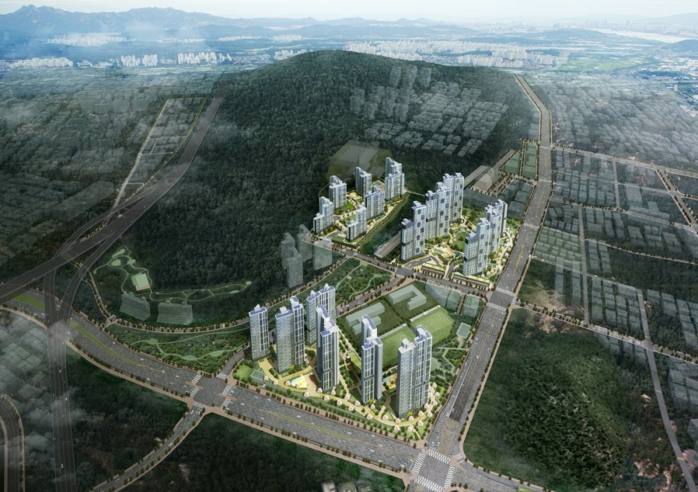 래미안 송도역 센트리폴 조감도