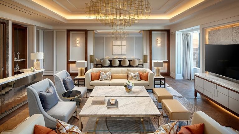 롯데호텔 서울 로열 스위트룸 내부 모습./ 사진제공 = 롯데호텔 홈페이지