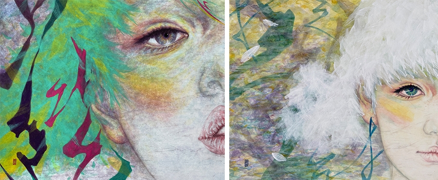 others-gazing 72.7x60.6cm jangling korean-painting 2022