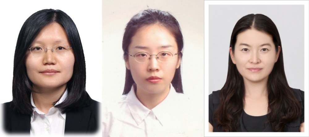 (왼쪽부터) 이금주 부사장, 강보경 상무, 송보영 상무. 사진=삼성전자