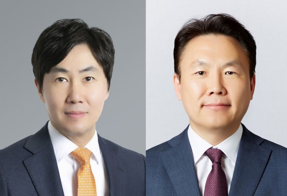 송상진 삼성생명 신임 부사장(왼쪽), 이완삼 삼성생명 신임 부사장./사진=삼성생명