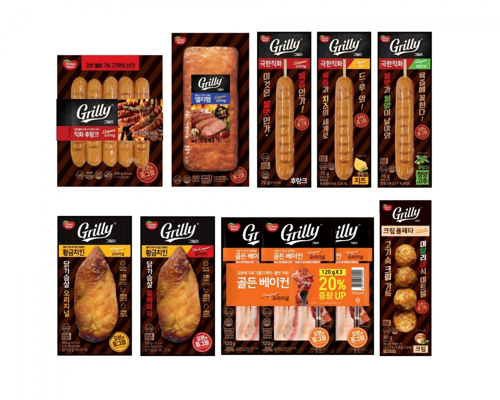 동원F&B는 최근 직화 후랑크 소시지, 사각햄, 닭가슴살에 이어 미트볼 제품을 출시하며 라인업을 강화했다. /사진제공=동원F&B