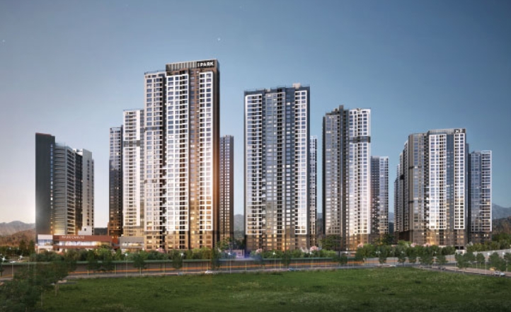 이문아이파크자이 단지투시도