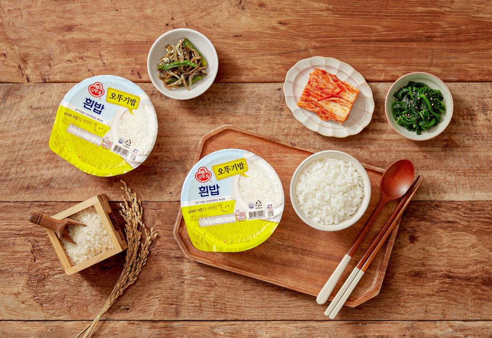 오뚜기 리뉴얼 디자인 연출컷./ 사진제공 = 오뚜기