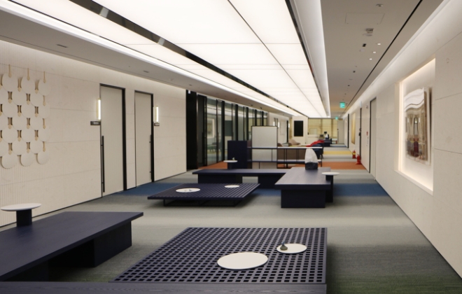 우리은행이 플래그십 2호점 서울디지털프리미엄금융센터를 개점했다. / 사진제공=우리은행