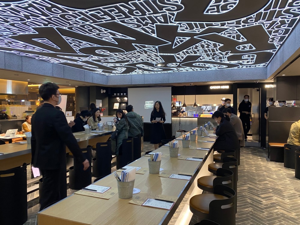 고든램지 스트리트 버거 현대백화점 무역센터점./ 사진촬영 = 홍지인 기자