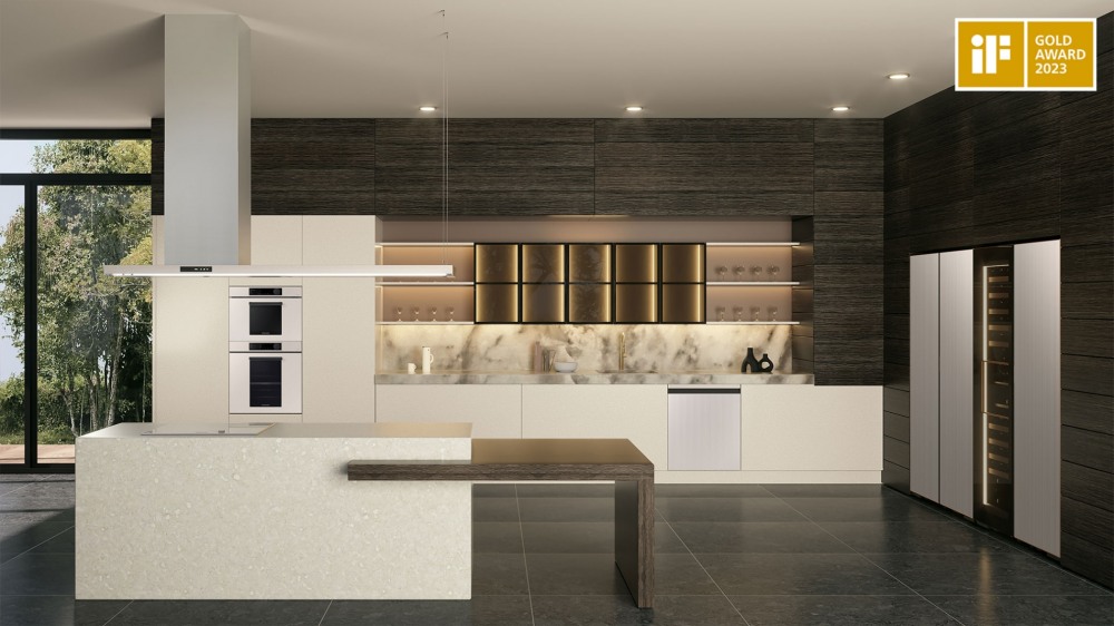 삼성전자 '비스포크 인피니트 라인'이 프리미엄 소비자 라이프스타일의 맞춤형 가전 경험 제공으로 금상을 수상했다. 사진 제공=삼성전자