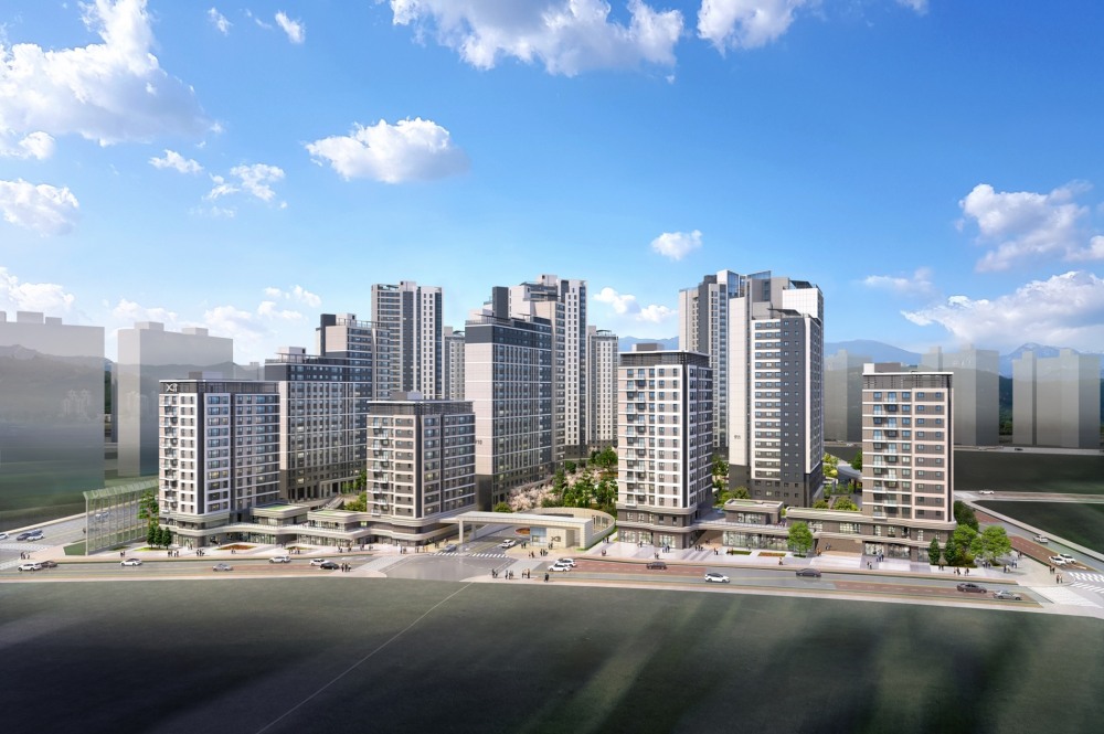 GS건설, 운정자이 시그니처 투시도./사진제공=GS건설