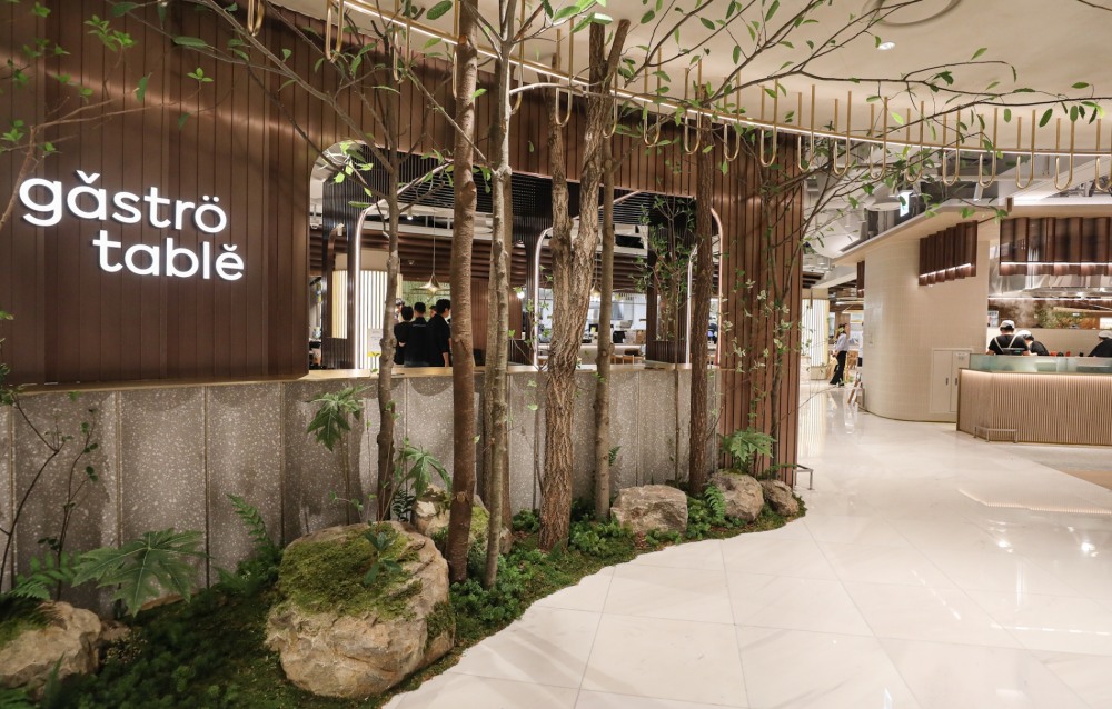 현대백화점 압구정 본점에 오픈한 가스트로 테이블./사진제공=현대백화점