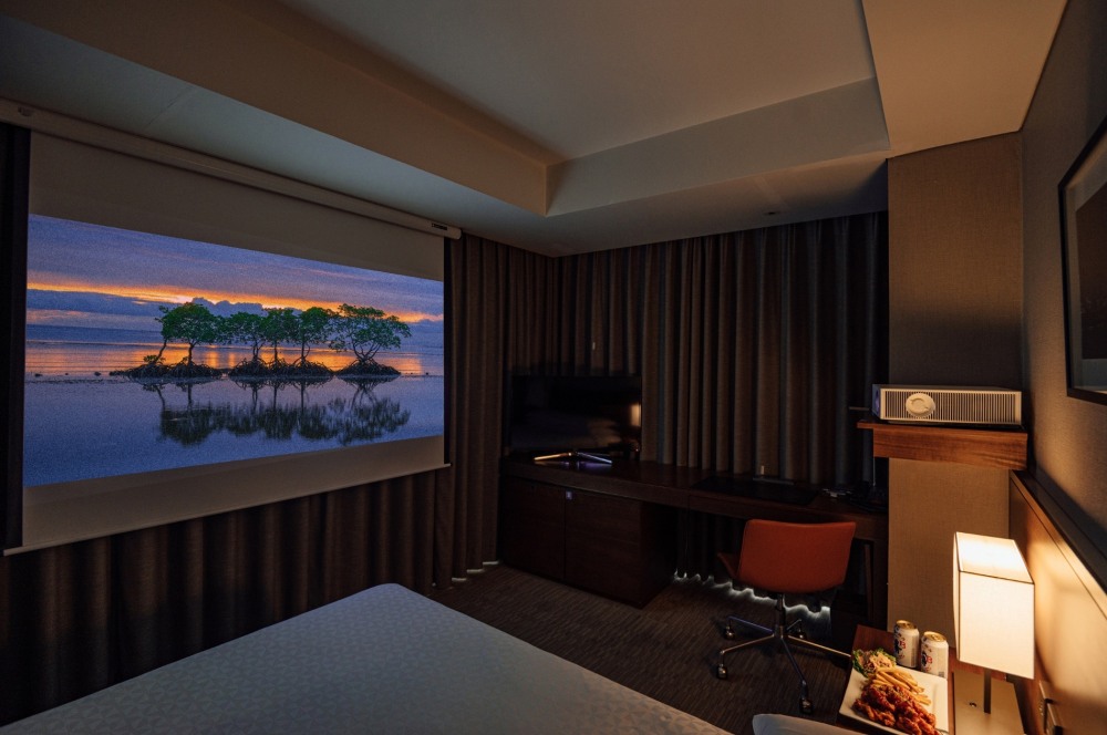 조선호텔앤리조트의 비즈니스 호텔인 '포포인츠 바이 쉐라톤 조선, 서울역'에서 시네마룸 패키지를 선보인다. /사진제공=조선호텔앤리조트