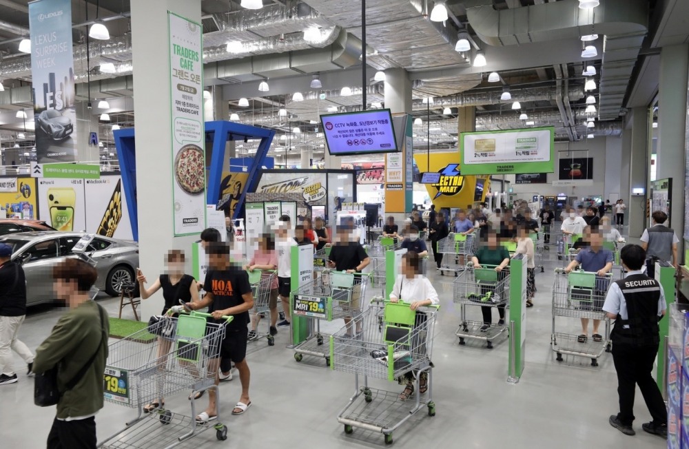 이마트타운 킨텍스점 트레이더스 홀 세일 클럽. /사진제공=이마트