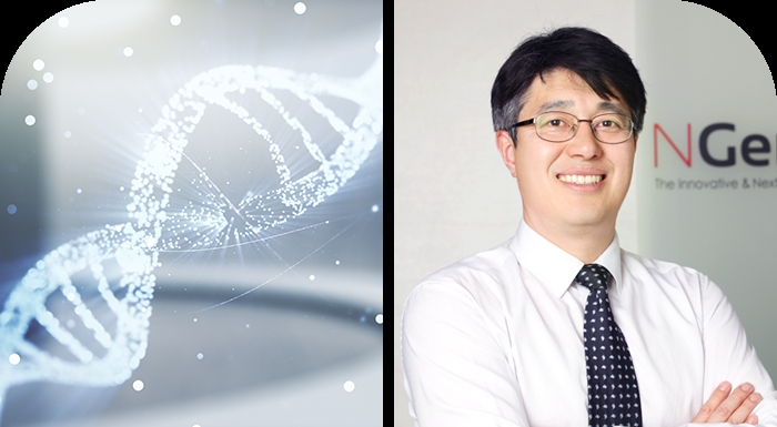 정밀진단 플랫폼 기업 ‘엔젠바이오’의 최대출 대표이사./사진=엔젠바이오 누리집 갈무리