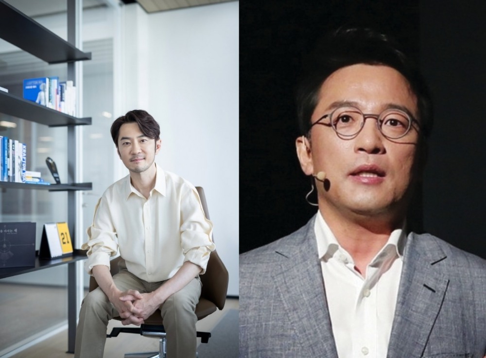 올 상반기 32.6억원을 받으며 게임업계 연봉킹을 차지한 김창한 크래프톤 대표(좌)와 그 뒤를 이어 26억원을 수령한 김택진 엔씨소프트 대표(우). / 사진제공=각 사