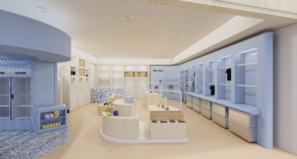 더현대서울 5층에 반려동물 전문 자체 편집숍 '위펫'을 론칭한다. /사진제공=현대백화점
