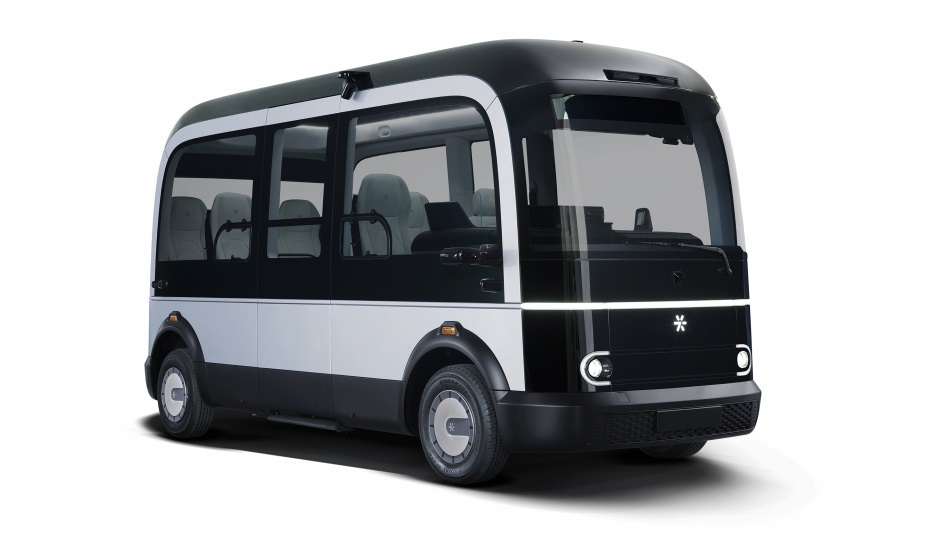 포티투닷 자율주행 셔틀.