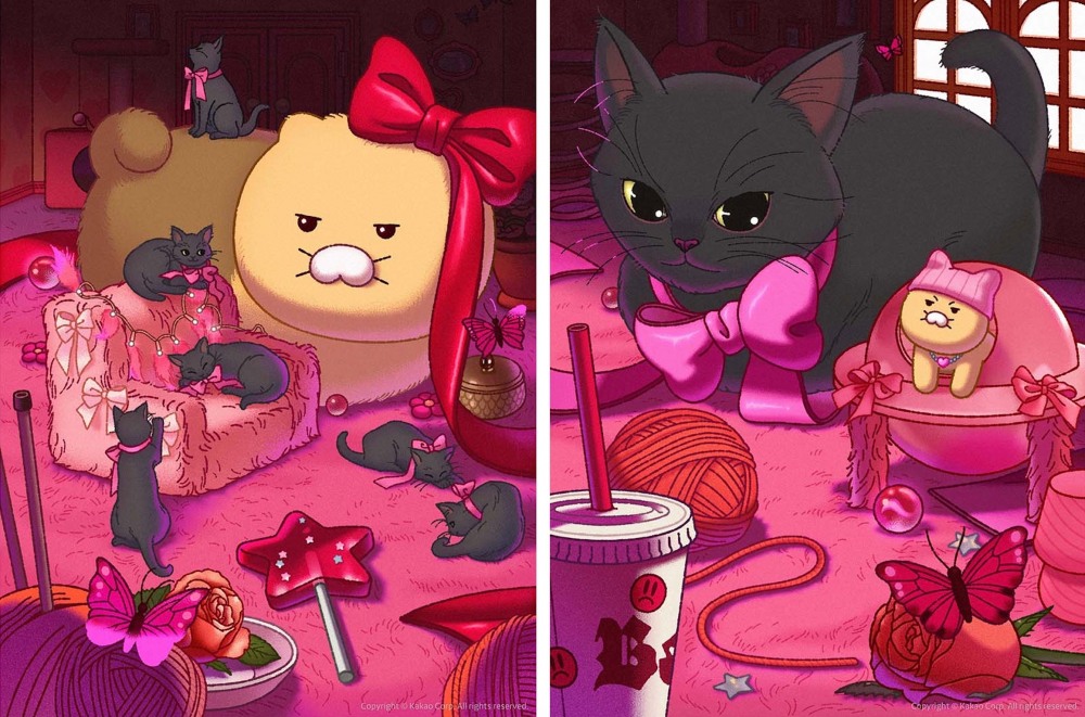 카카오는 카카오프렌즈 인기 캐릭터 춘식이와 아티스트의 협업 프로젝트를 진행한다고 16일 알렸다. 사진은 첫 협업 아티스트인 아이돌 '아이브'의 신곡 '배디' 콘셉트를 춘식이 캐릭터로 재해석한 '배춘(배디 춘식)'. / 사진제공=카카오