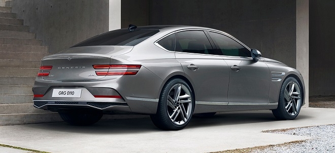 제네시스 G80 3세대 페이스리프트 디자인 공개