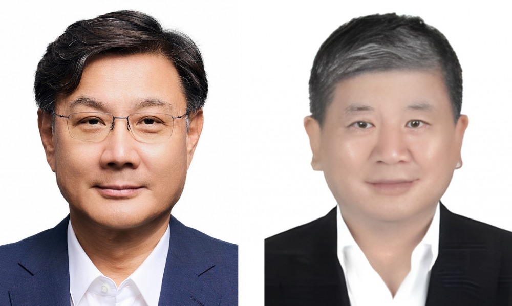 (좌)에너지부문 이왕재 대표, (우)건설부문 이종태 영업본부장