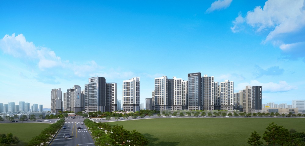 서신 더샵 비발디 단지투시도 / 사진제공=포스코이앤씨