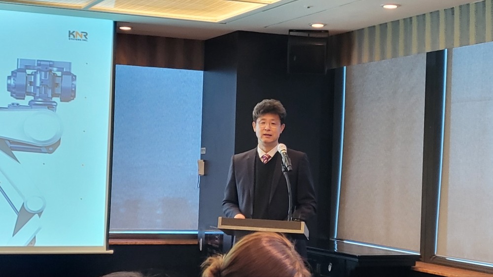 김명한 케이엔알시스템 대표이사. /사진 = 전한신 기자