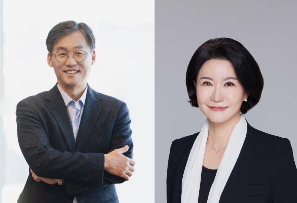 최우형 케이뱅크 은행장(왼쪽)과 이은미 토스뱅크 대표 후보자(오른쪽). /사진제공=각사