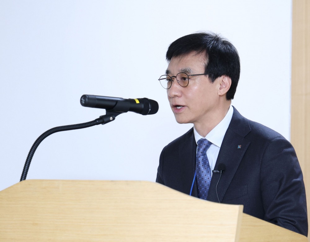 김철주 생명보험협회장이 19일 오전11시 생명보험교육문화재단에서 열린 기자간담회에서 모두 발언을 하고 있다.(2024.03.19.)./사진제공=생명보험협회