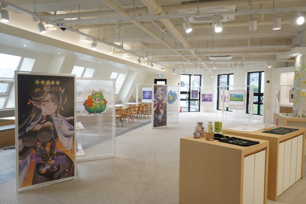 카카오게임즈 가디언 테일즈 콜라보레이션 카페 현장. / 사진=카카오게임즈