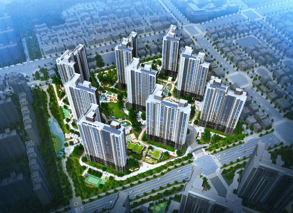 당진 수청1지구 조감도./사진제공=한국토지신탁